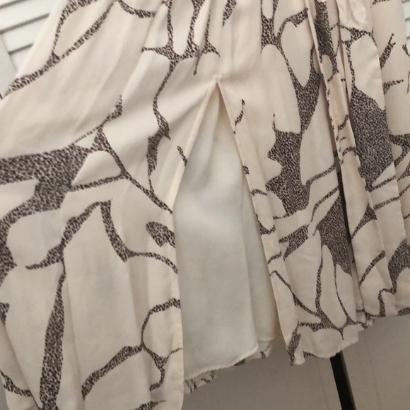 Reiss tailored Darcy print dress cream - Picture 9 of 12